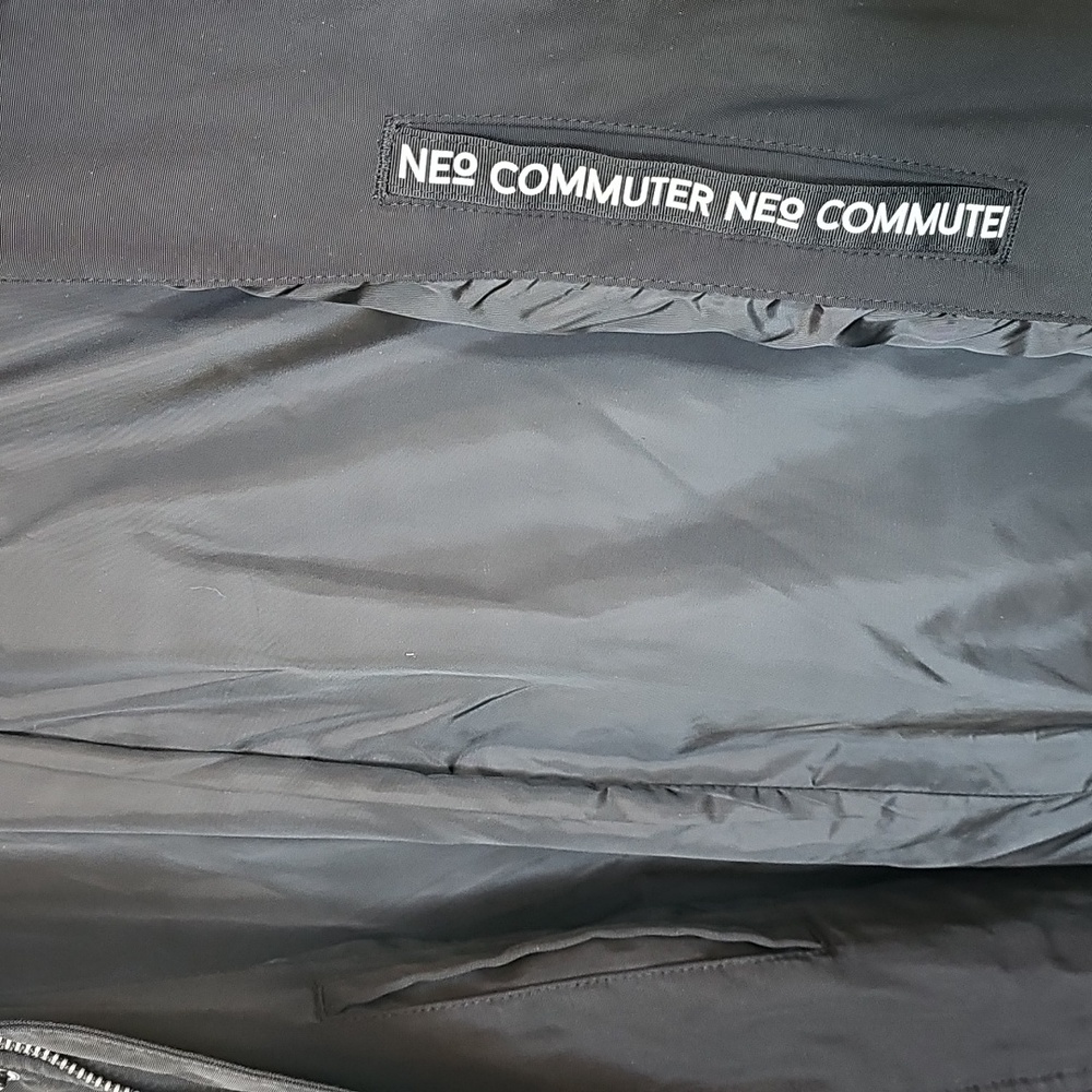 Mind Bridge Men's Black Hooded Jacket- Neo Commuter- Size 100 (M/L) - Picture 5 of 8